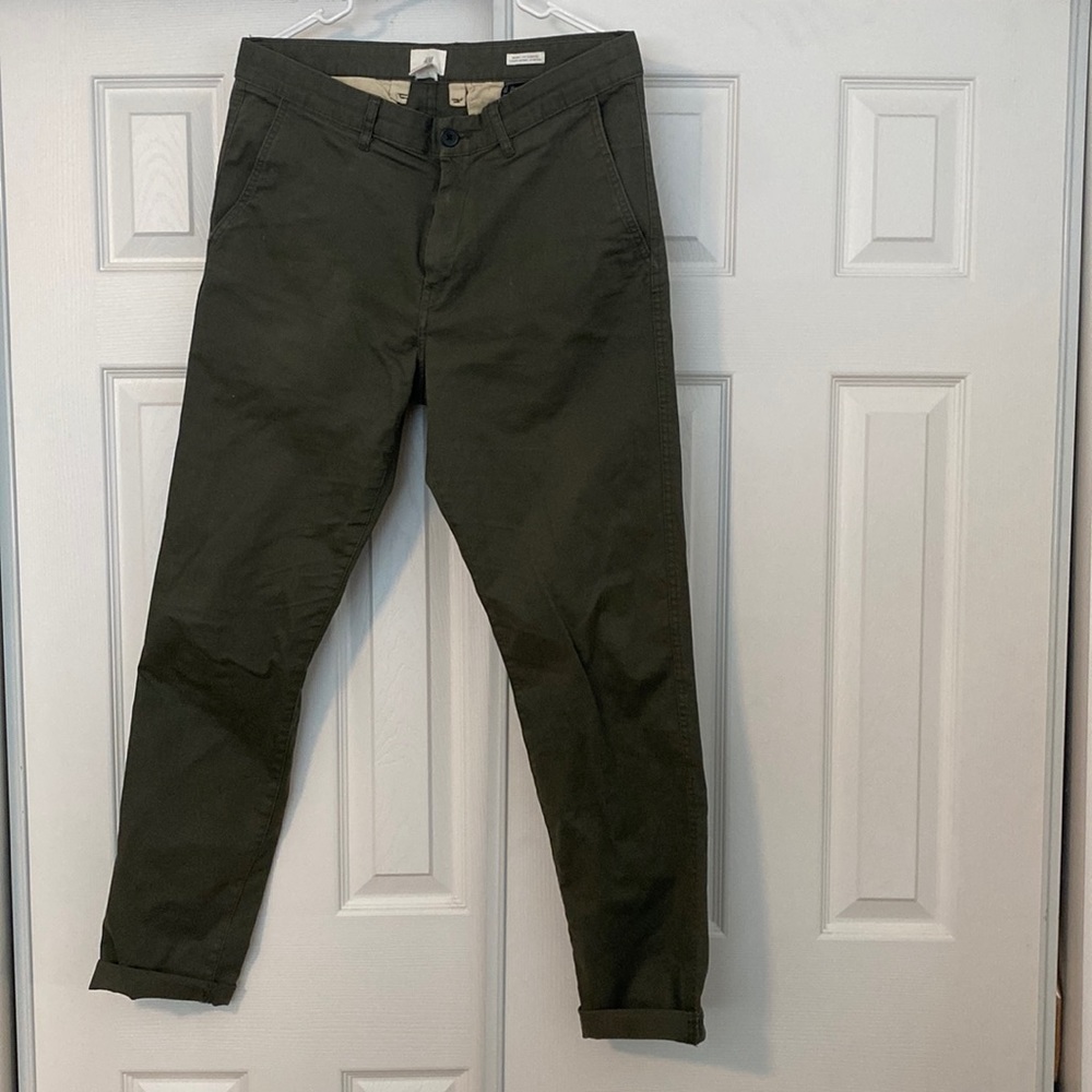 Olive green pants